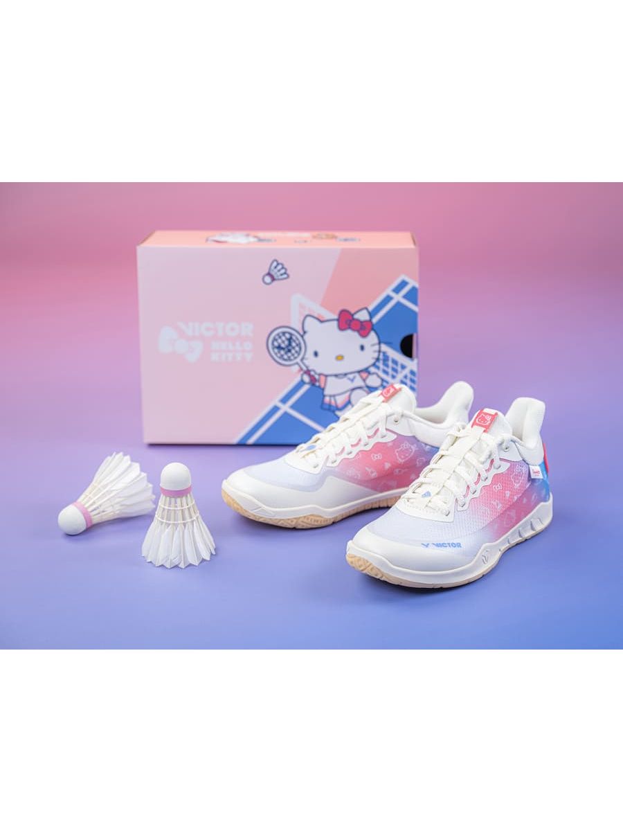 Victor X Hello Kitty VG-KT L Professional Badminton Shoes for Girls