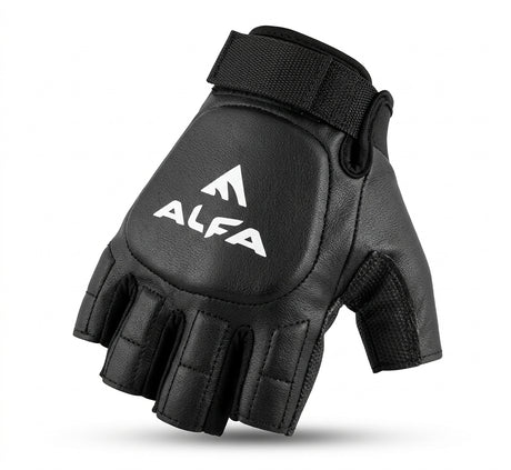 Alfa Gloves GL-93 Lycra 3/4 Finger Left Hand Gloves - angle
