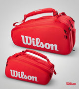 Wilson Super Tour 15 Pk Bag Red - bg-swap