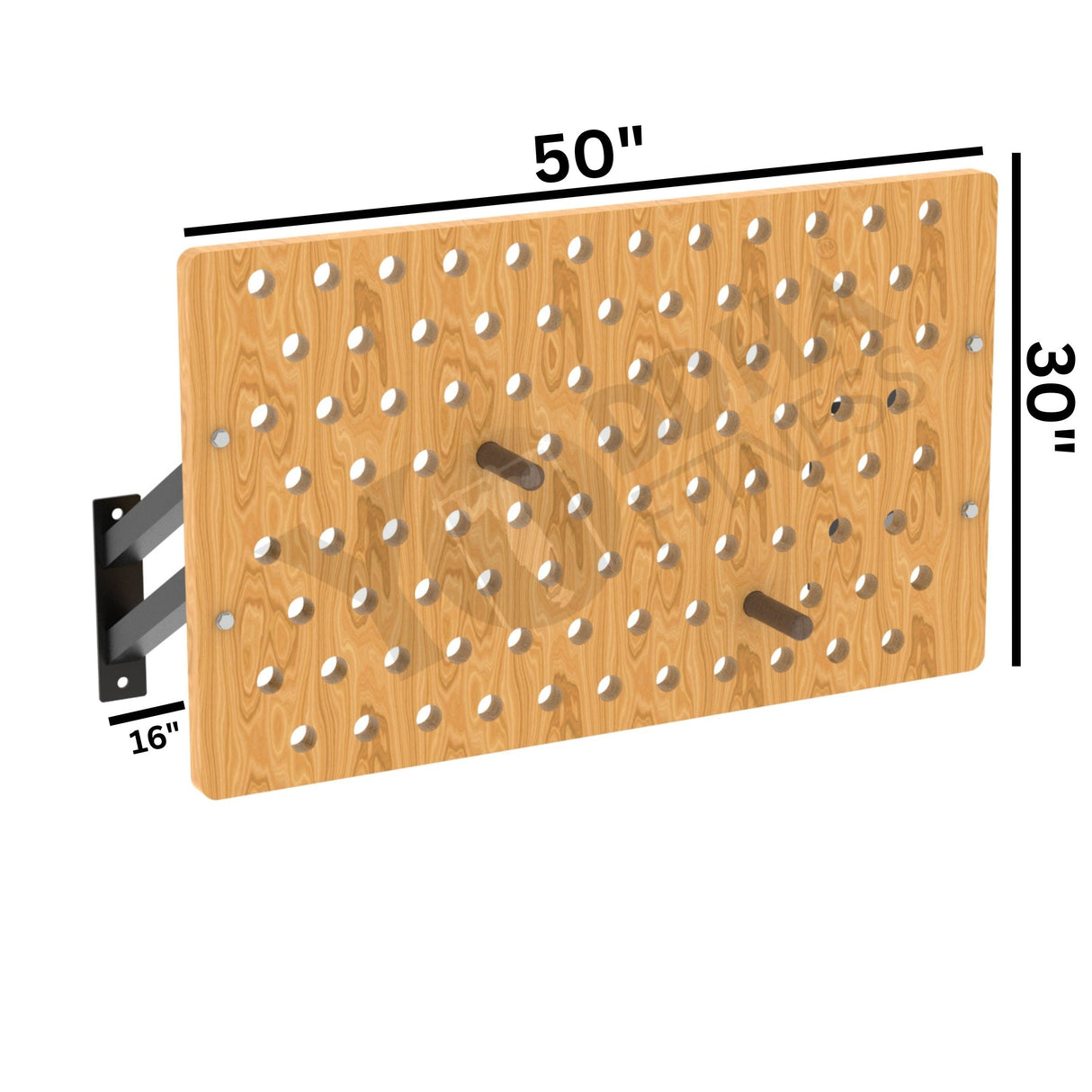 Peg Board - Side - 48" x 30"