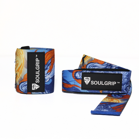 Phonix Deadlift Strap & Wrist Wrap Combo | Maximum Grip and Wrist Support