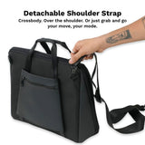 Ghost ZED Business Laptop Messenger Bag – 16L Sling for Men & Women | Fits 15.6” Laptop | Water-Resistant | Office, Work & Travel Companion
