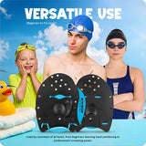 Viva Swimming HP-15 Premium Quality Hand Paddles Gloves with Adjustable Straps Water Sport Tools for Professional Swim Training Fins|Fitness Workout Gear|for Kids Men Women Children