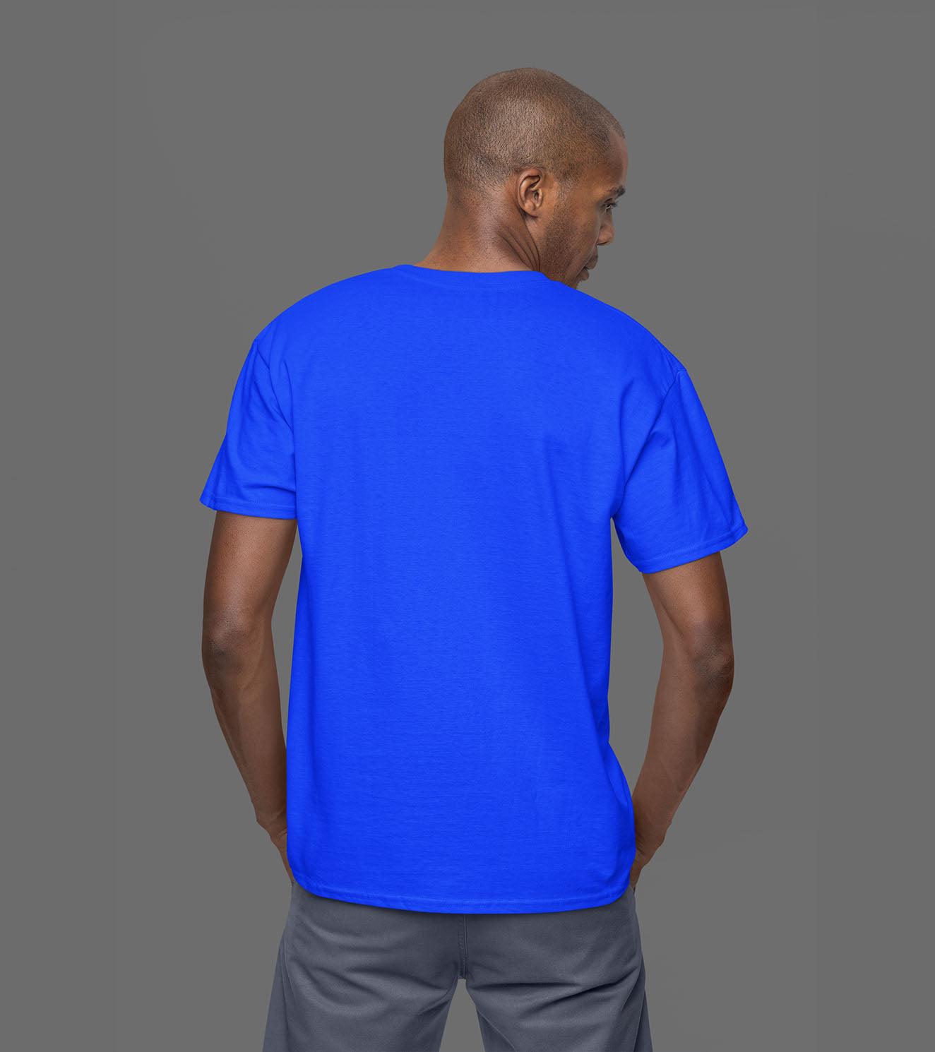 Men's Squat T-Shirt (Royal Blue)