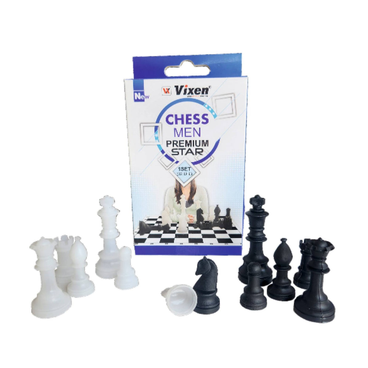 VIXEN CHESS MEN PREMIUM STAR
