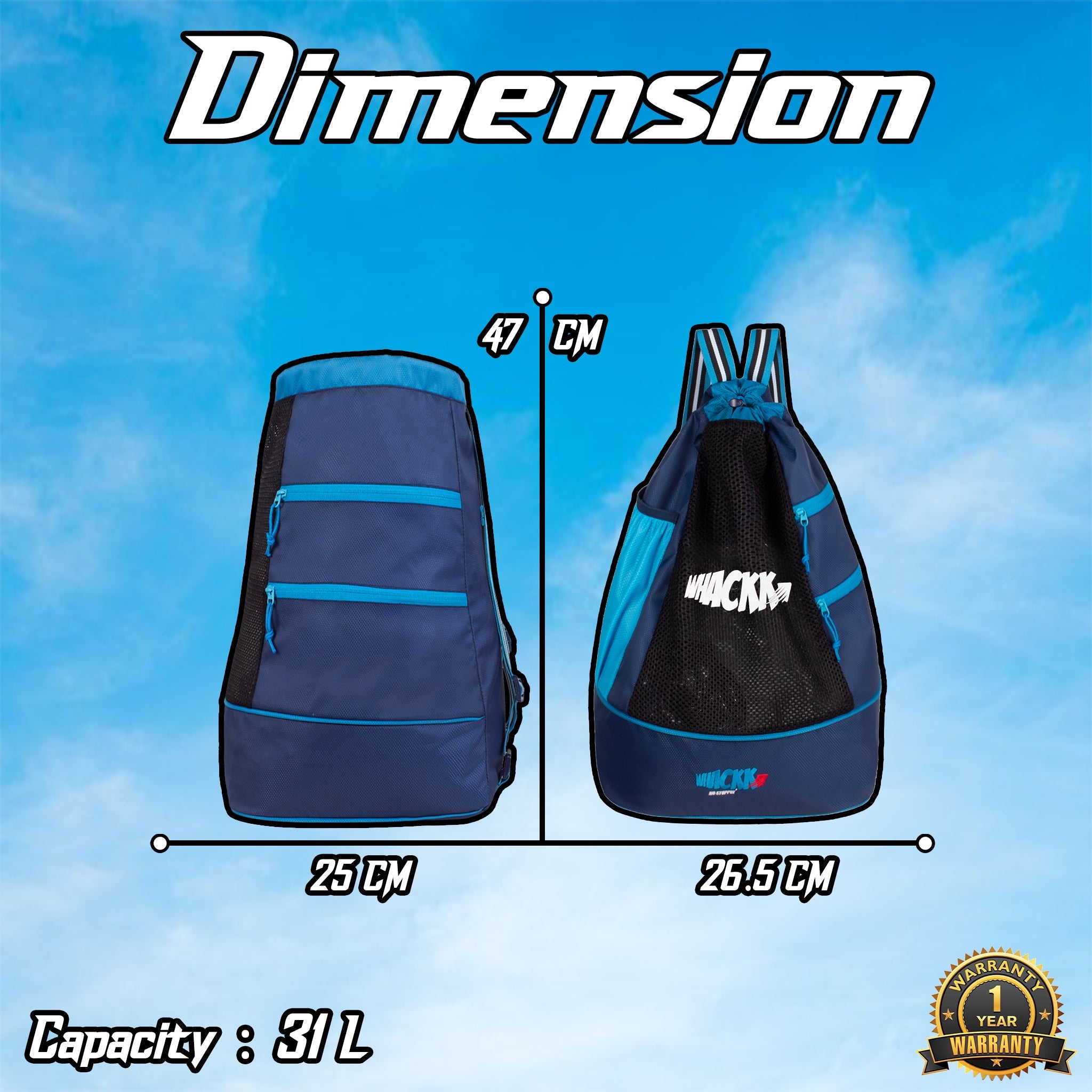 Goal Soccer Blue |Equipment Bag|Basketball Volleyball Throwball Drawstring Backpack |Shoes Mobile Bottle Holder Pocket|Sports Men Boys Bag |Dori Backpack|Gym Bag |Kitbag Kit Bag