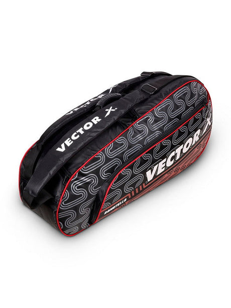 Vector X Donatello Water Resistant 4 Compartment Badminton Bag with Padded Shoulder Strap