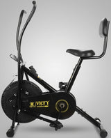 Vicky Air Bike with Moving Handle & Back rest Dual-Action | KIBI Sports - bg-swap