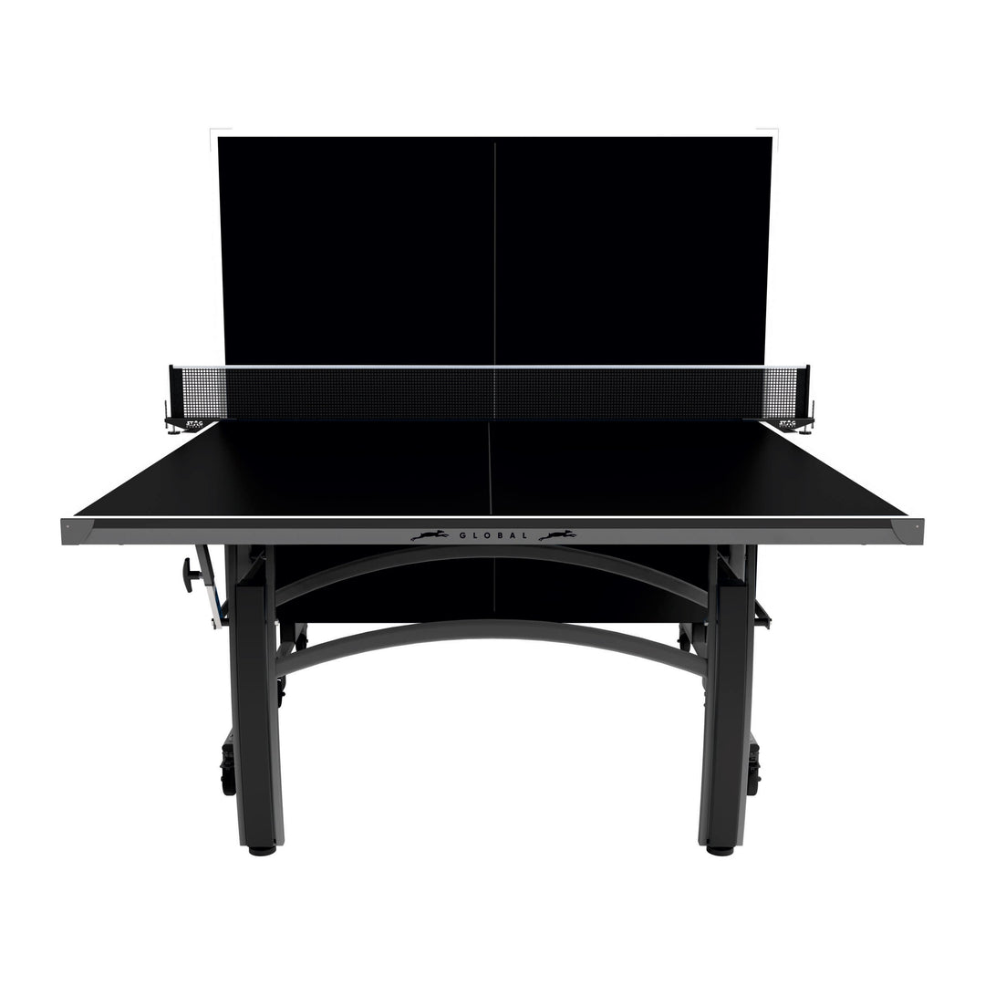 STAG GLOBAL Active Series Table Tennis Table (2025 Model) With 2 Racket, 6 Balls, Clamp Net, 1 Cover