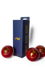 4 Piece Leather Cricket Ball - Verve Red (Box of 3 balls)