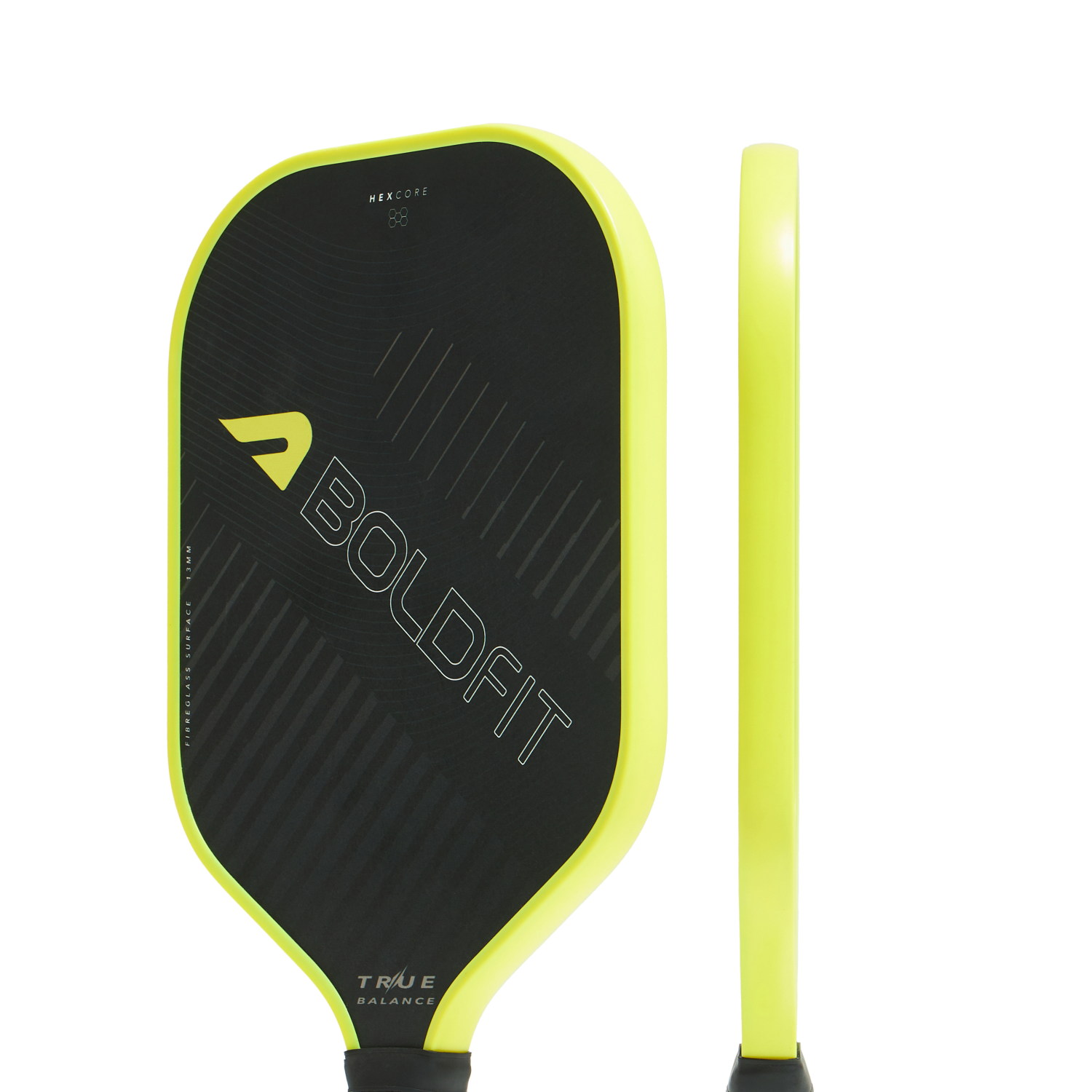 TrueBalance Pickle Ball Paddle - Black/Yellow