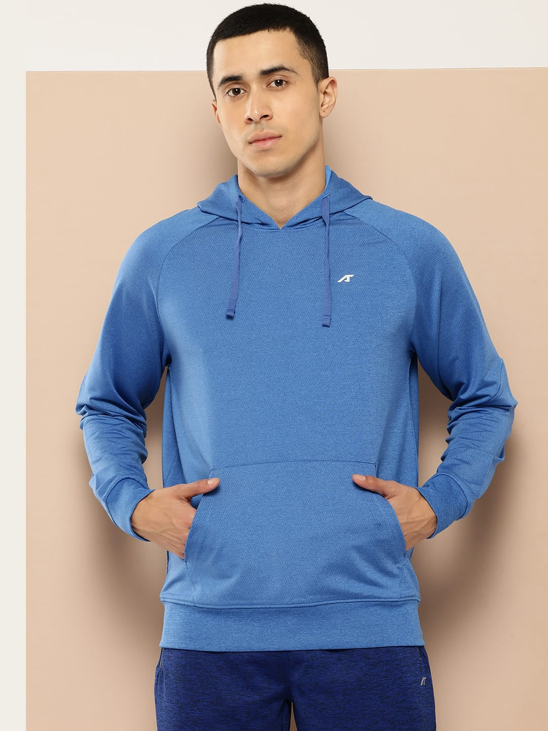 Blue Power pulse Run Hoodie