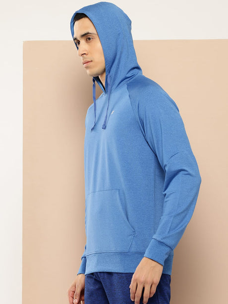 Blue Power pulse Run Hoodie
