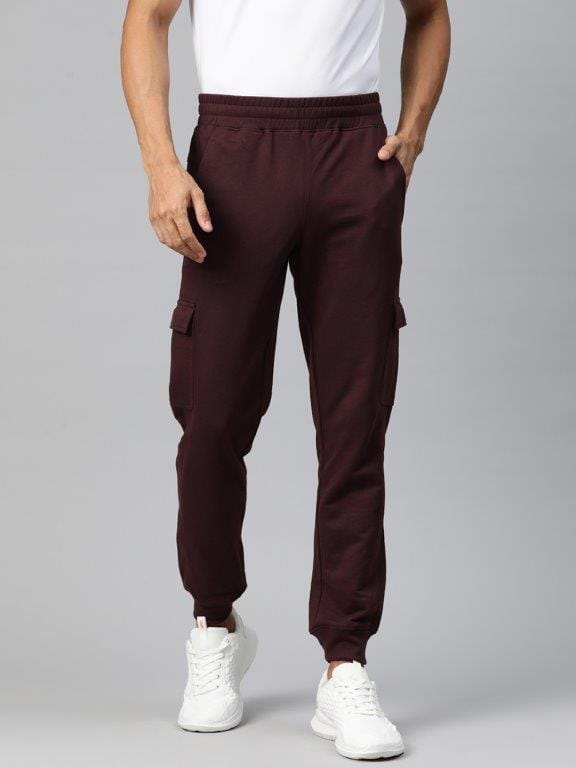 Alcis Men Black Navigator Airport Cargo Jogger