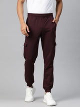 Alcis Men Black Navigator Airport Cargo Jogger