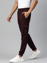 Alcis Men Black Navigator Airport Cargo Jogger