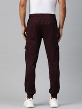 Alcis Men Black Navigator Airport Cargo Jogger