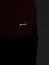 Alcis Men Red Polo Dry Tech Slim Fit  T-shirt