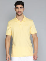 Alcis Men Polo Collar Anti Static Slim Fit Sports T-shirt