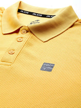 Alcis Men Polo Collar Anti Static Slim Fit Polo