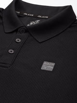 Alcis Men Polo Collar Anti Static Slim Fit T-shirt