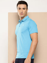 Alcis Men Printed Polo Collar Golf T-Shirt