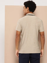 Alcis Men Printed Infinite Polo