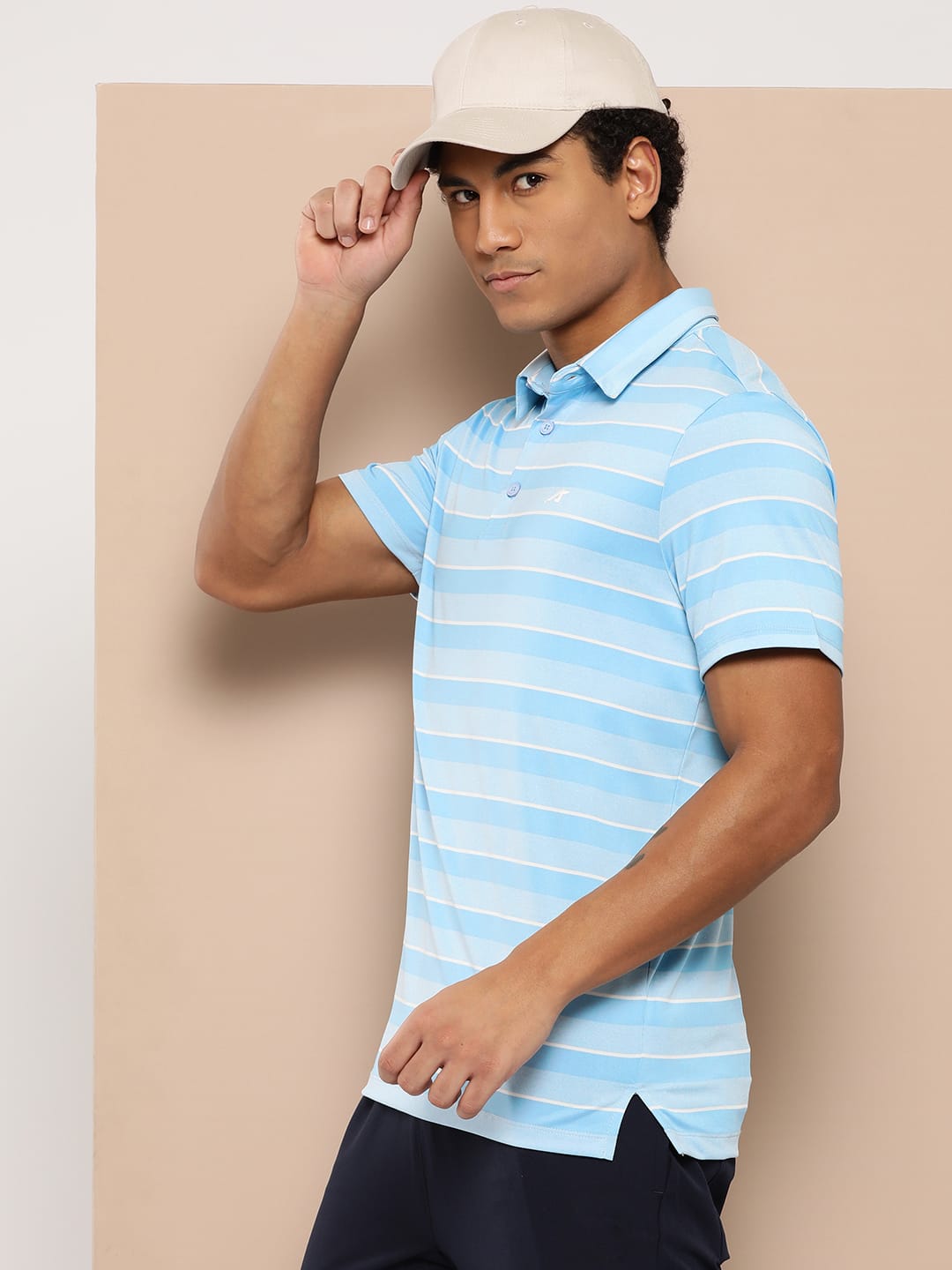 Alcis Men Blue Country Club Polo Tee