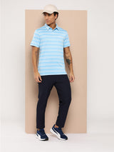 Alcis Men Blue Country Club Polo Tee