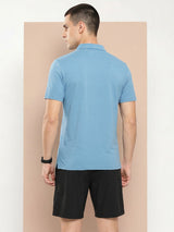 Structured Zip Polo Tee
