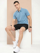 Structured Zip Polo Tee