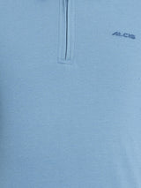 Structured Zip Polo Tee