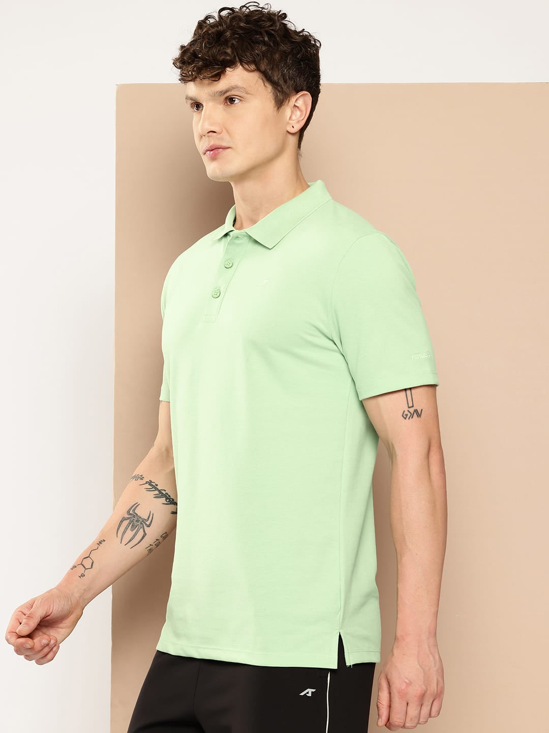Alcis Men Green Ease Polo