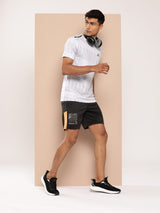 Alcis Men's Black Next Mile Shorts