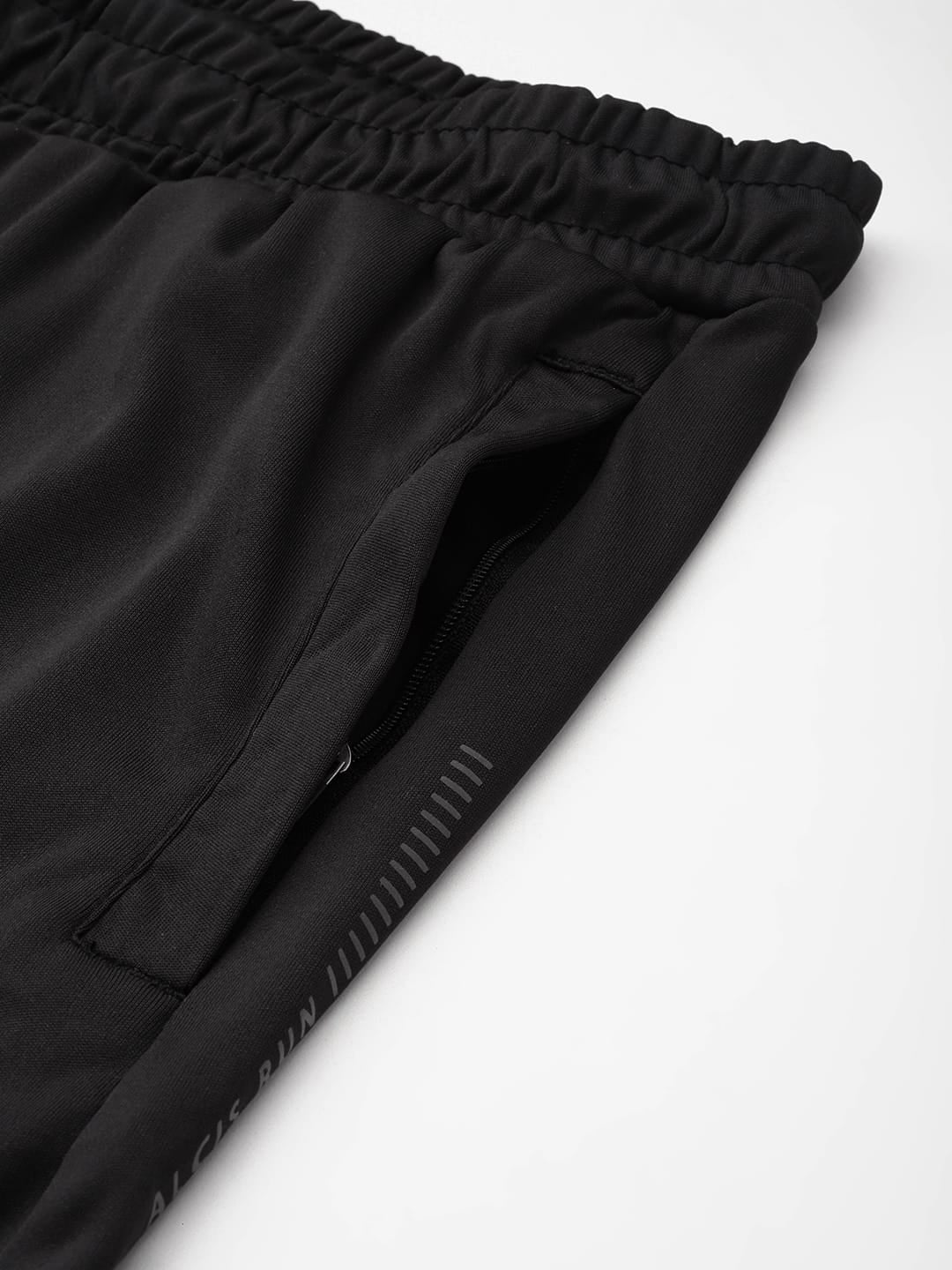Alcis Men's Black Next Mile Shorts