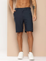 Navy Premium Long Short