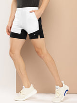 Men's Light X Colourblocked Shorts