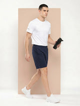 Navy & Grey Waffle Shorts Pack of 2