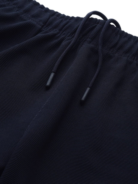 Alcis Men Navy Blue Slim Fit Drytech+ Training or Gym Sports Shorts