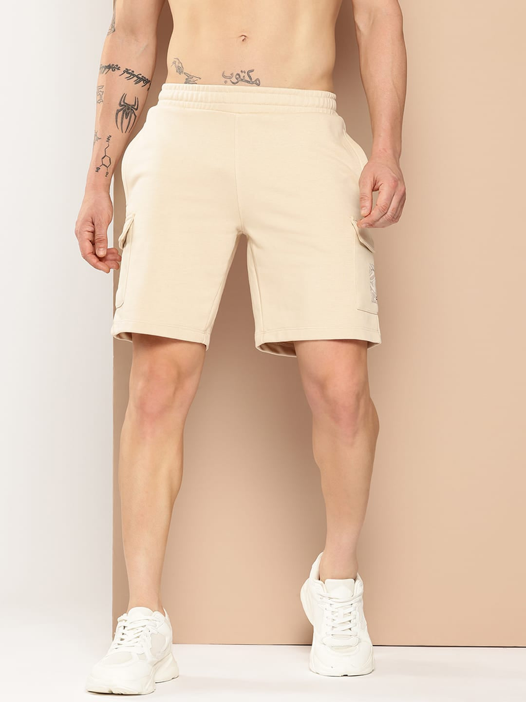 Alcis Men Flow Fit Cargo Shorts