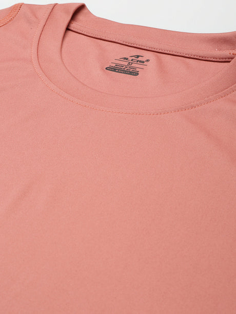 Alcis Men Rose Slim Fit Training or Gym T-shirt | Alcis