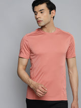 Alcis Men Rose Slim Fit Training or Gym T-shirt