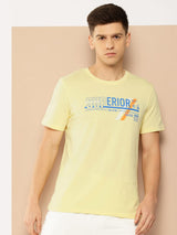 Alcis Men Typography Printed Tee