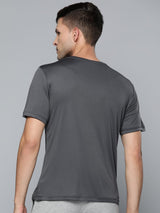 Alcis Men Dark Grey Wonder T-shirt