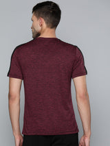 Alcis Men Maroon T-shirt