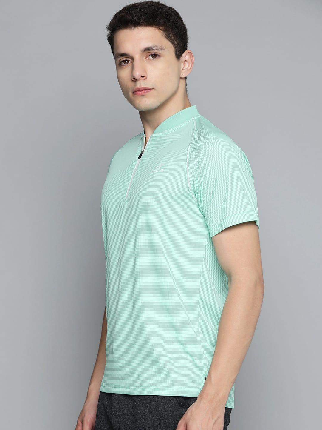 Sea Green Dry Tech Slim Fit T-shirt