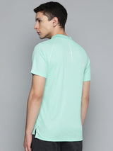 Sea Green Dry Tech Slim Fit T-shirt