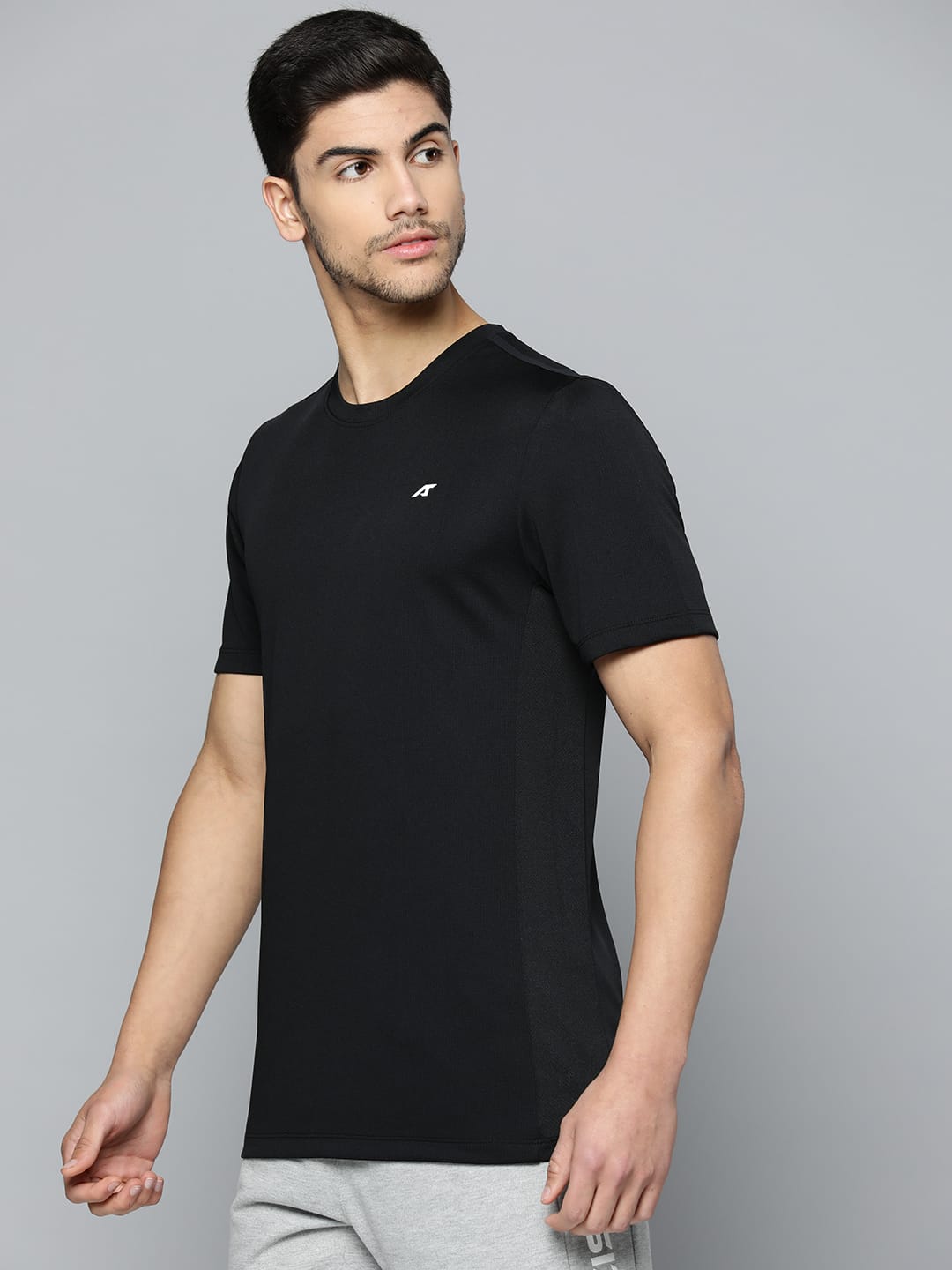 Alcis Men's Anti Static Slim Fit Sports T-shirt