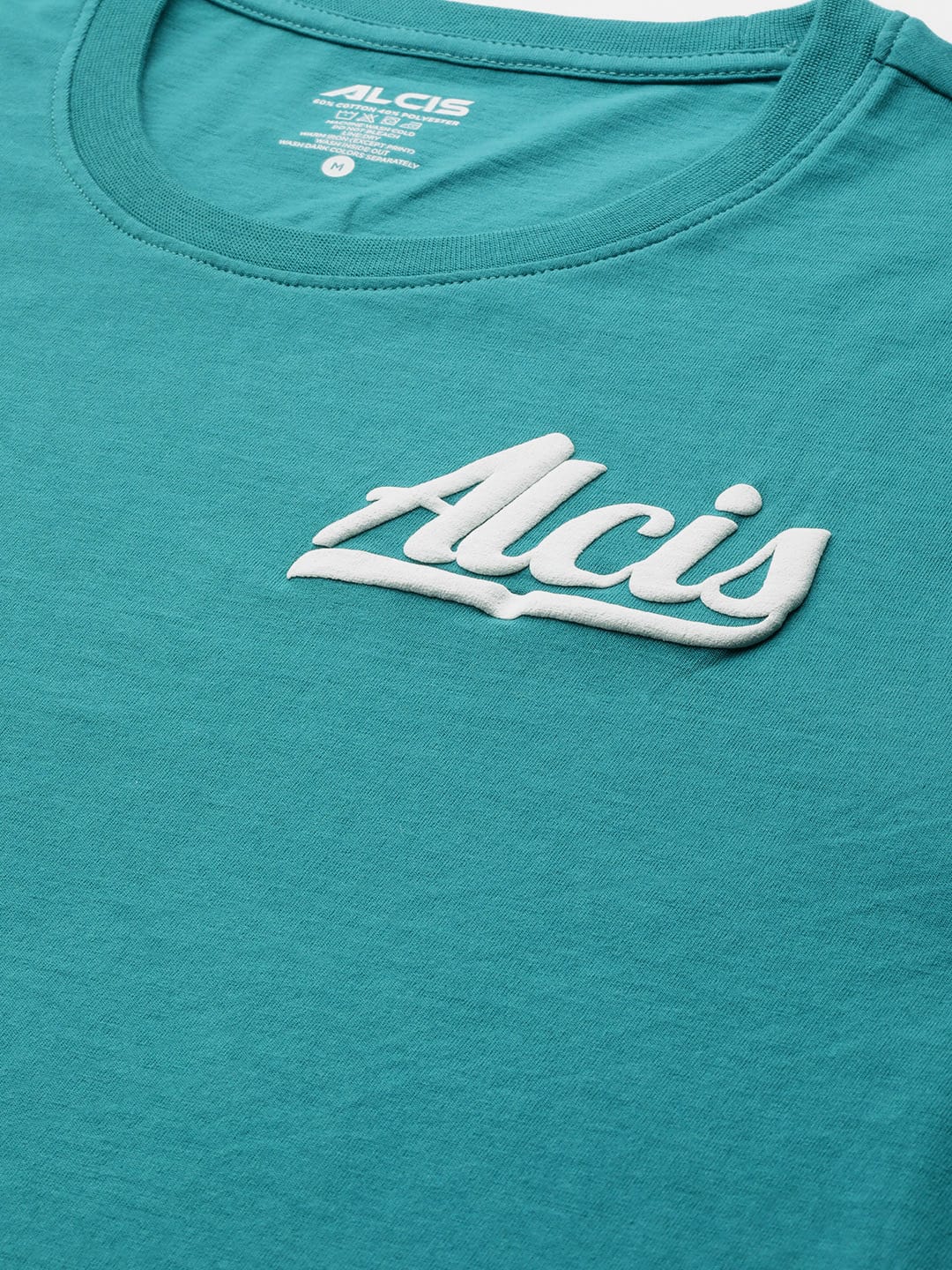 Alcis Men Colourblocked Anti Static Slim Fit Sports Tee