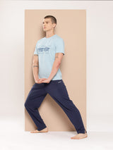 Alcis Men Typography Printed Tat-Vam Tee